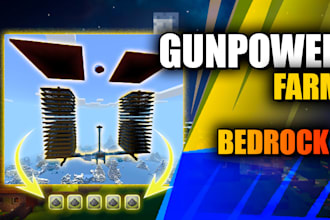 build automatic farms for you in minecraft bedrock