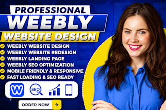 build, weebly website, redesign weebly website, weebly landing page, weebly seo