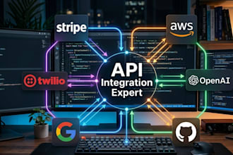 integrate any third party API into your react or nodejs application