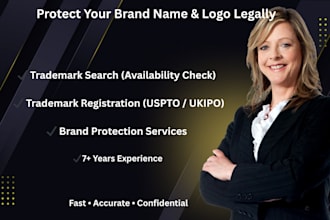 trademark search and registration services protect your brand name