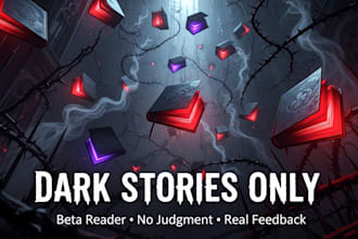 beta read for dark romance fantasy horror taboo books