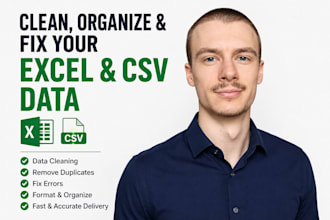 clean and automate your excel or CSV data