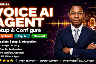 setup voice ai agent gohighlevel ai receptionist ghl ai agent manus ai vapi ai