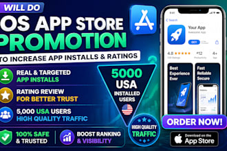 do ios app store promotion to increase app installs ratings mobile app promotion