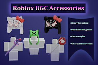 create roblox ugc accessories