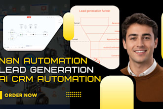 do n8n CRM automation, n8n lead generation automation and n8n zoho automation