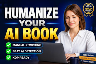 humanize ai content and edit books, memoirs, and devotionals