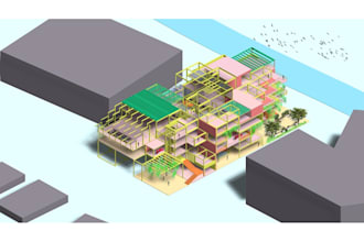 create architectural drawings, 3d models and renders