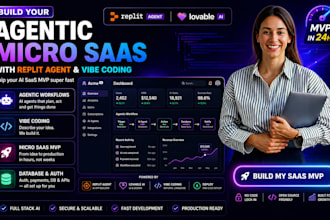 build your agentic micro saas using replit agent and vibe coding