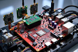 review iot, embedded system, microcontroller, power supply and rf antenna design