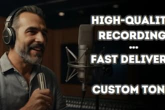 record a professional spanish voice over