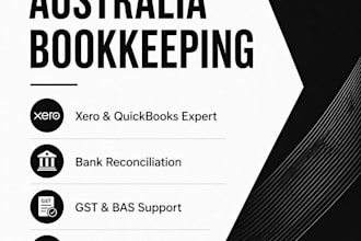 do professional bookkeeping in xero and quickbooks australia