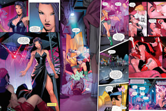 do comic book illustration graphic novel comic strip comic artist colorist