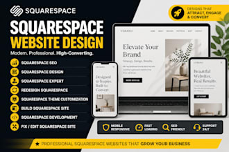 build squarespace website, squarespace website design squarespace redesign
