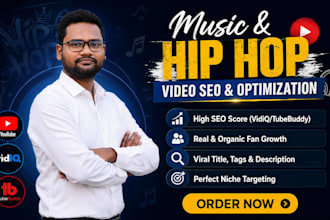 do youtube SEO and growth for music videos