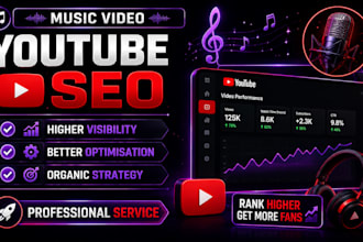 optimize your music videos with professional youtube SEO