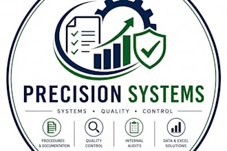 create professional excel trackers, qc logs and business templates