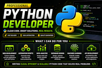 create python scripts, telegram bots,design, game code