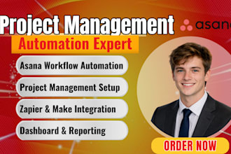 setup asana, clickup, trello and monday CRM workflows automation