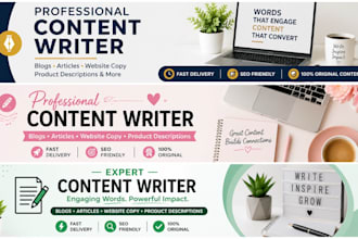 write engaging how to articles and SEO blog posts