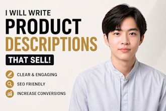write product descriptions that sell