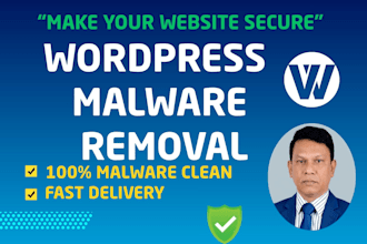 remove malware from wordpress website and fix hacked site