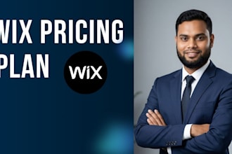design a wix website with pricing plans booking system or online store using wix