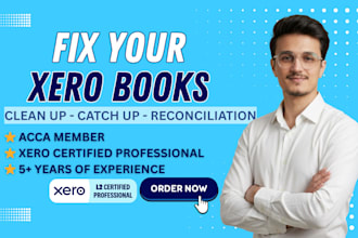 do xero bookkeeping setup cleanup reconciliation and reports