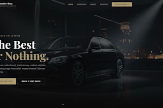 make a modern and clean website