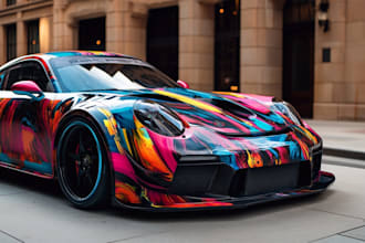 professional vehicle wrap design, car wrap
