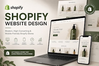 shopify web design as a business owner