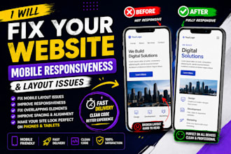 fix your website mobile responsiveness and layout issues
