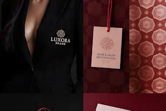 design a modern typographic wordmark logo for your brand