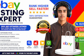 do ebay listing, ebay product listing, ebay lister, ebay SEO
