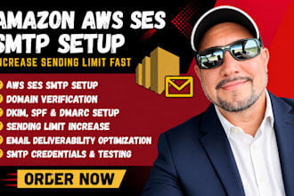 fix and optimize AWS ses SMTP for higher sending limits