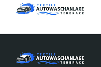 design automotive, car wash, racing and repair logo