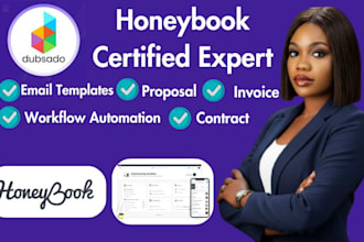set up and customize your honeybook or dubsado CRM with workflow automation