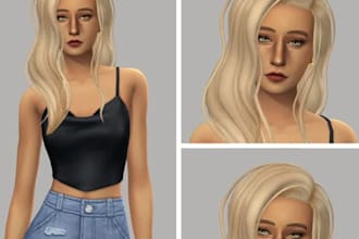 do custom content for the sims sims 4 character with custom cc and unique styles