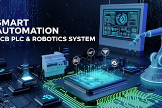 design smart automation pcb and plc systems for industrial iot robotics