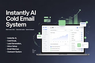 setup instantly ai for cold email outreach and b2b lead generation