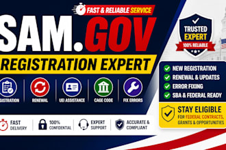 fix or renew your sam gov registration, uei and cage code fast