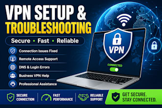 setup VPN and fix remote access network issues