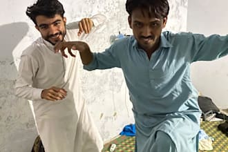 make funny african happy birthday video and wish with dance