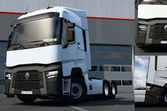 create ets 2 and ats skin and trucks, ets trailer, ats map