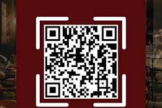 design professional qr code menu for restaurant and cafe