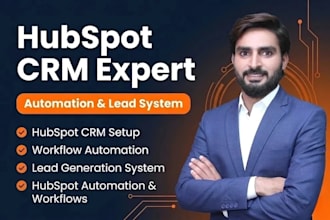 be your hubspot CRM specialist for workflows automation dashboards and reporting