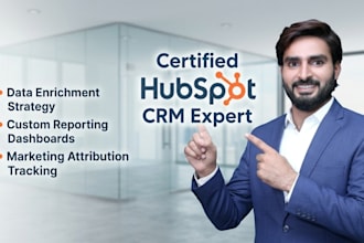 be your hubspot CRM specialist for workflows automation dashboards and reporting