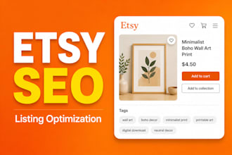 do etsy seo and optimize your etsy listing