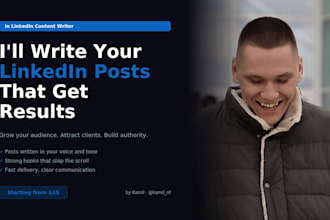 write engaging linkedin posts that grow your personal brand