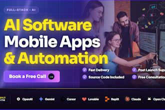 do ai mobile app development, ai chatbot, react native, flutter as ai developer